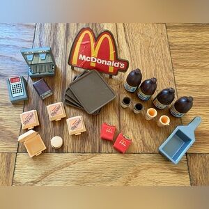 McDonald's for Barbie Play Set Accessories